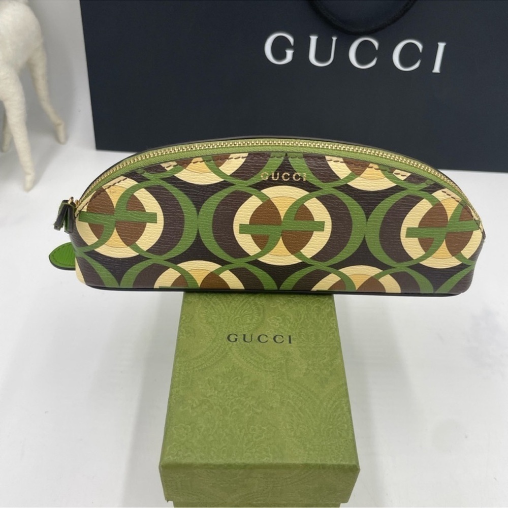 Unisex Gucci, leather case made in Italy